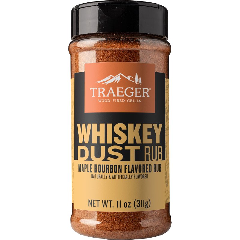 Traeger BBQ Rub, Whiskey Dust, 11 oz Bottle