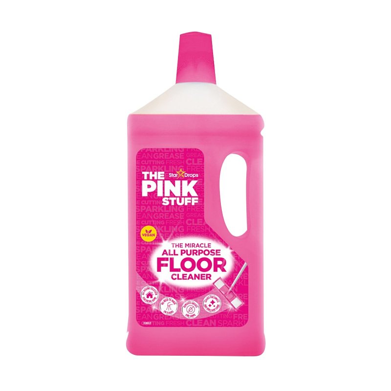 The Pink Stuff Miracle All Purpose Floor Cleaner, 33.8 fl-oz, Fresh Rhubarb