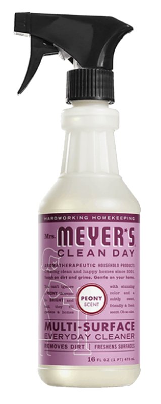 Mrs. Meyer's Cleaner, 16 fl-oz Bottle, Liquid, Peony