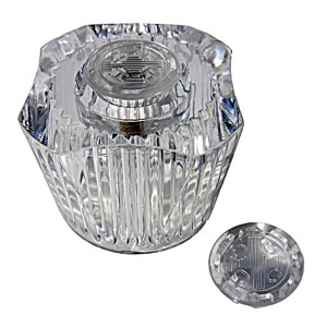 	Sterling, Plastic Clear Handle, With Hot & Cold Buttons & Screw