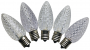 Hometown Holidays Bulb, Intermediate Lamp Base, LED Lamp, Crystal Warm White Light