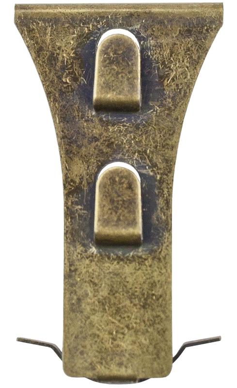 Santas Forest Brick Clip, Metal, 2 PK