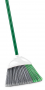 Libman PRECISION ANGLE Series Broom, 11 in Sweep Face, 5 in L Trim, 53 in L, Steel