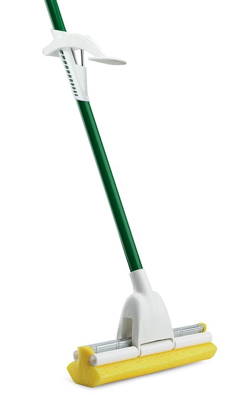Libman Roller Mop, 51 in OAL, Synthetic Mop Head, Steel Handle