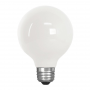 Feit Electric G2540W/927CA/FIL/3 LED Bulb, Globe, 350 Lumens, 3.8 W, 120 V, 40 W Equivalent, E26 Lam