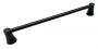 Boston Harbor 8718 Towel Bar, 18 in L Rod, Zinc/Aluminum, Matte Black, Wall Mounting