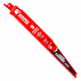 Diablo Steel Demon AMPED Series DS0909CGPA Reciprocating Saw Blade, 1 in W, 9 in L, 6/9 TPI, Carbide