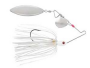 Blaze BLSP14-8 Fishing Lure, Classic Spinnerbait, Silicone, White Lure, 1/4 oz Weight
