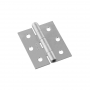 National Hardware N115-519 Screen/Storm Door Hinge, 3 in W Frame Leaf, 0.08 in Thick Frame Leaf, Ste