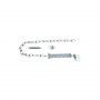 National Hardware V1355 Series N162-024 Chain Door Stop, Steel, Zinc