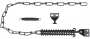 National Hardware V1355 Series N349-241 Chain Door Stop, Steel