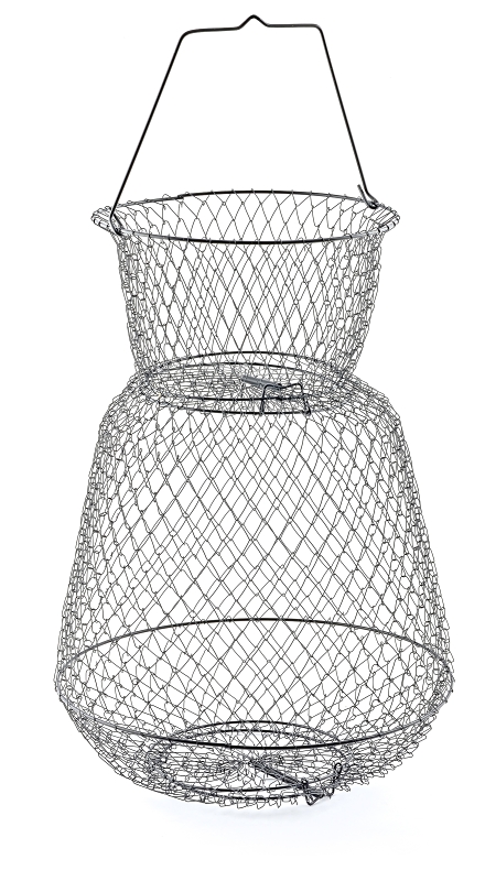 South-Bend B666 Wire Fish Basket, Round, 13 in W