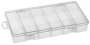 South-Bend UB6 Utility Box, 4 in W, 1-1/4 in D, 6-Compartment, Polypropylene