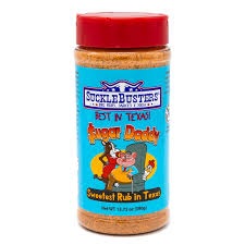SuckleBusters Sugar Daddy BBQ Rub - 4oz Bottle