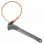Grip-It S12HB Strap Wrench, 1-1/2 to 5 in Pipe, 12 in L Handle, 1 in W Strap, 22-1/4 in L Strap, Alu