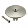 Satin 1-Hole Wast & Overflow Plate