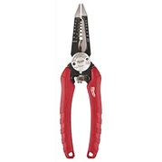 Milwaukee 48-22-3079 Wire Plier, 7-3/4 in OAL, 1-1/2 in Jaw Opening, Black/Red Handle, Durable Grips