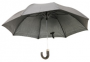 2-Fold 42" Black Umbrella