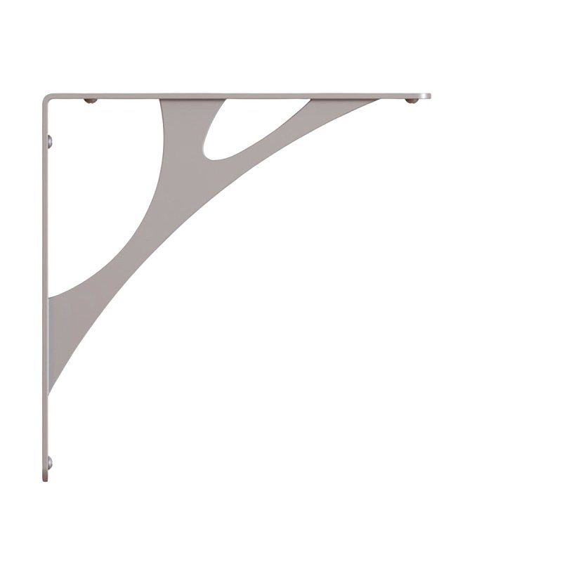 Shelf-Made Manhattan 201 Series RP-201MN-12SN Premium Decorative Shelf Bracket, 500 lb, 12 in L, 10 