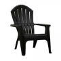Adams RealComfort 258499 Adirondack Chair, 30 in W, 34 in D, 37-1/2 in H, Polypropylene Seat, Polypr