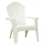 Adams RealComfort 8371-48-3700 Adirondack Chair, 30 in W, 32-1/2 in D, 37-1/2 in H, Polypropylene Fr