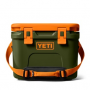 Yeti Roadie 15 Hard Cooler - Olive/King Crab Orange