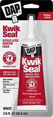 DAP Kwik Seal Series 7079800954 Adhesive Caulk, 40 to 100 deg F, 2.8 fl-oz Tube