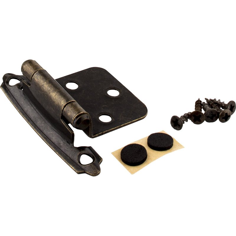 KasaWare KFHO-A-AB2 Hinge, Steel, Antique Brass
