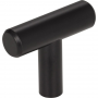 KasaWare K294MB-4 Cabinet Knob, 1-1/8 in Projection, Steel, Matte Black