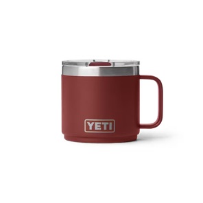 Yeti Rambler 14 oz Stackable Mug with Duraslip Ceramic Lining - Stag Red