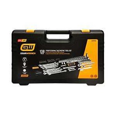 GearWrench GWPRO138 Professional Tool Set, 138-Piece, Steel, Chrome