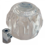 	Hometek ,Clear lucite handle, For single control shower valve. Easy repair