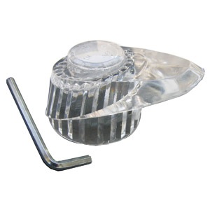 Valley V5013,Single control shower valve handle,clear lucite