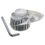 Valley V5013,Single control shower valve handle,clear lucite