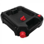 Performance Tool W4076 Oil Drain Container, 10 qt Capacity, Polypropylene, Black