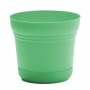 Bloem Saturn Series SP1036 Planter, 9-3/4 in Dia, 8-1/2 in H, 9-3/4 in W, 9-3/4 in D, Round, Traditi