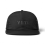 Yeti Logo Low Profile Performance Hat - Black
