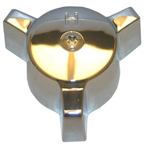 	Eljer, Chrome, Large, Hot Handle