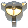 	Eljer, Chrome, Large, Hot Handle