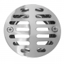 1-1/2 Inch Shower Drain, 1-1/2 Inch Female Pipe Thread Outlet, 3-1/2 Inch Stainless Steel Grid
