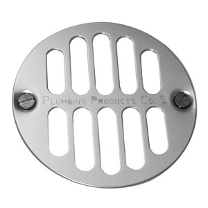 2 Inch Shower Drain Grill, 2 Inch Female Pipe Thread Outlet, 3-1/2 Inch Stainless Steel Grid
