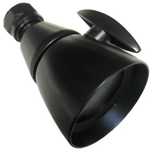 Brass Adjustable Spray Shower Head, Medium Size, 2-1/4- Inch Face , 1/2- Inch Female Iron Pipe Inlet