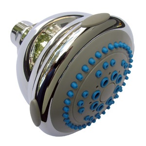 Serenity Five Function Massage Shower Head, Chrome Plated Finish