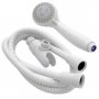 	Serenity Three Function Hand Held Massage Shower Head, Shower Arm Mounting