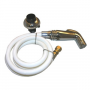 Faucet, Chrome, Spray Head, With Hose, Fits Most Faucets