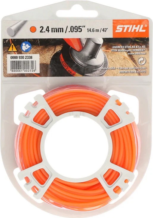 Stihl Trimmer Line .095" Orange - 1/4LB