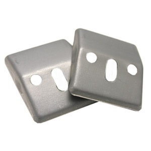 Wall Hung Sink Hangers, Stamped Steel, One pair