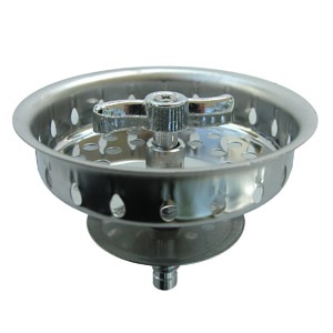 Replacement Basket Only For 03-1129 Duo Strainer, Small Threads, Chrome Plated