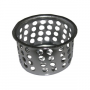 1 Inch, Chrome Plated, Crumb Cup, Strainer