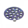 1-5/8 Inch, Chrome Plated, 3-Prong Snap-In Drain Strainer